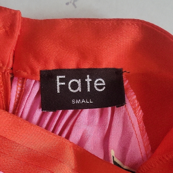 Fate Pink and Orange Floral Dress - Picture 2 of 4